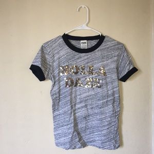 Victoria’s Secret grey shirt